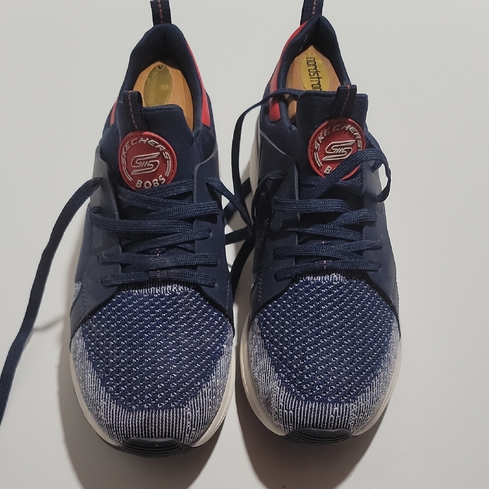 Skechers Navy and Red Women's Sneakers